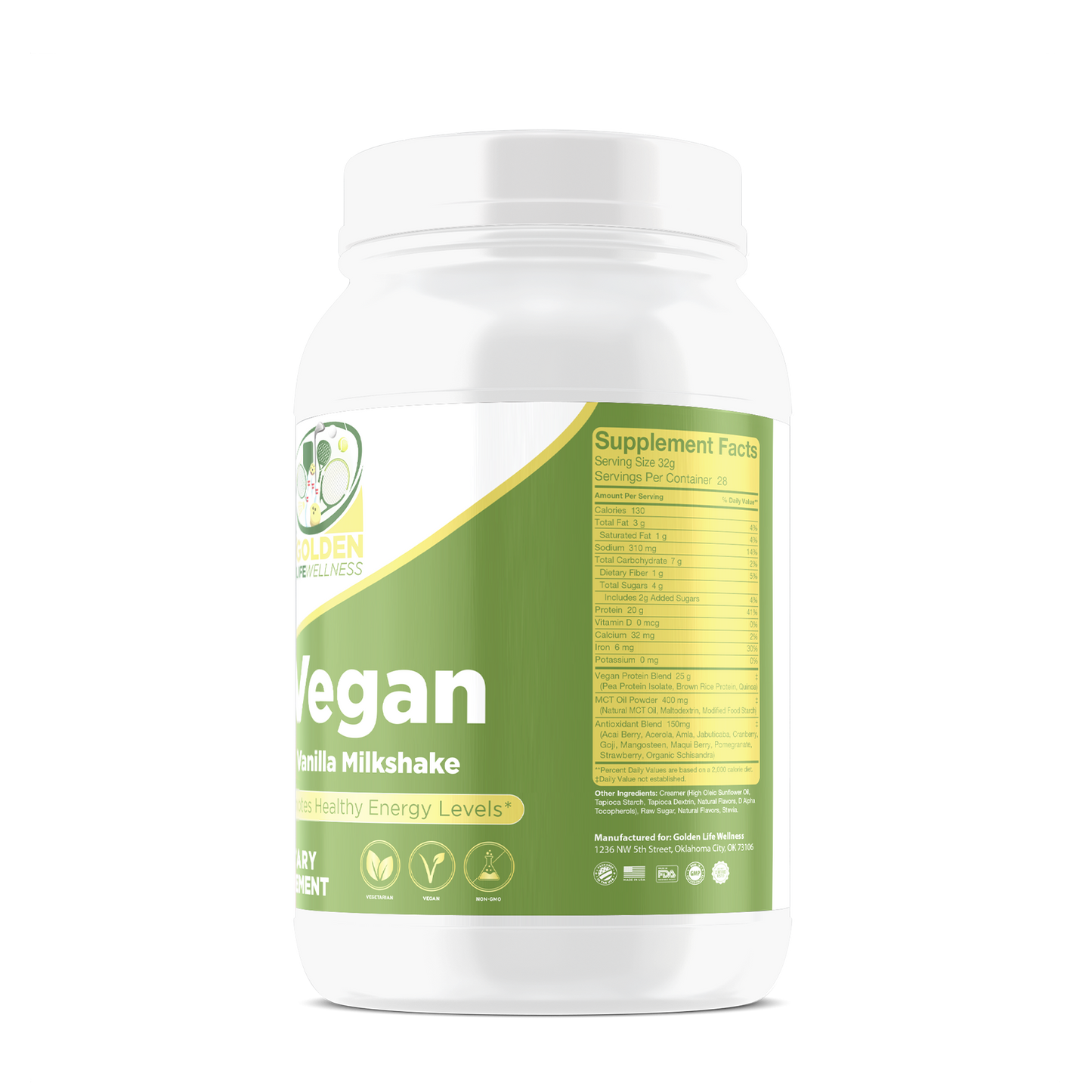Vegan Protein, Vanilla