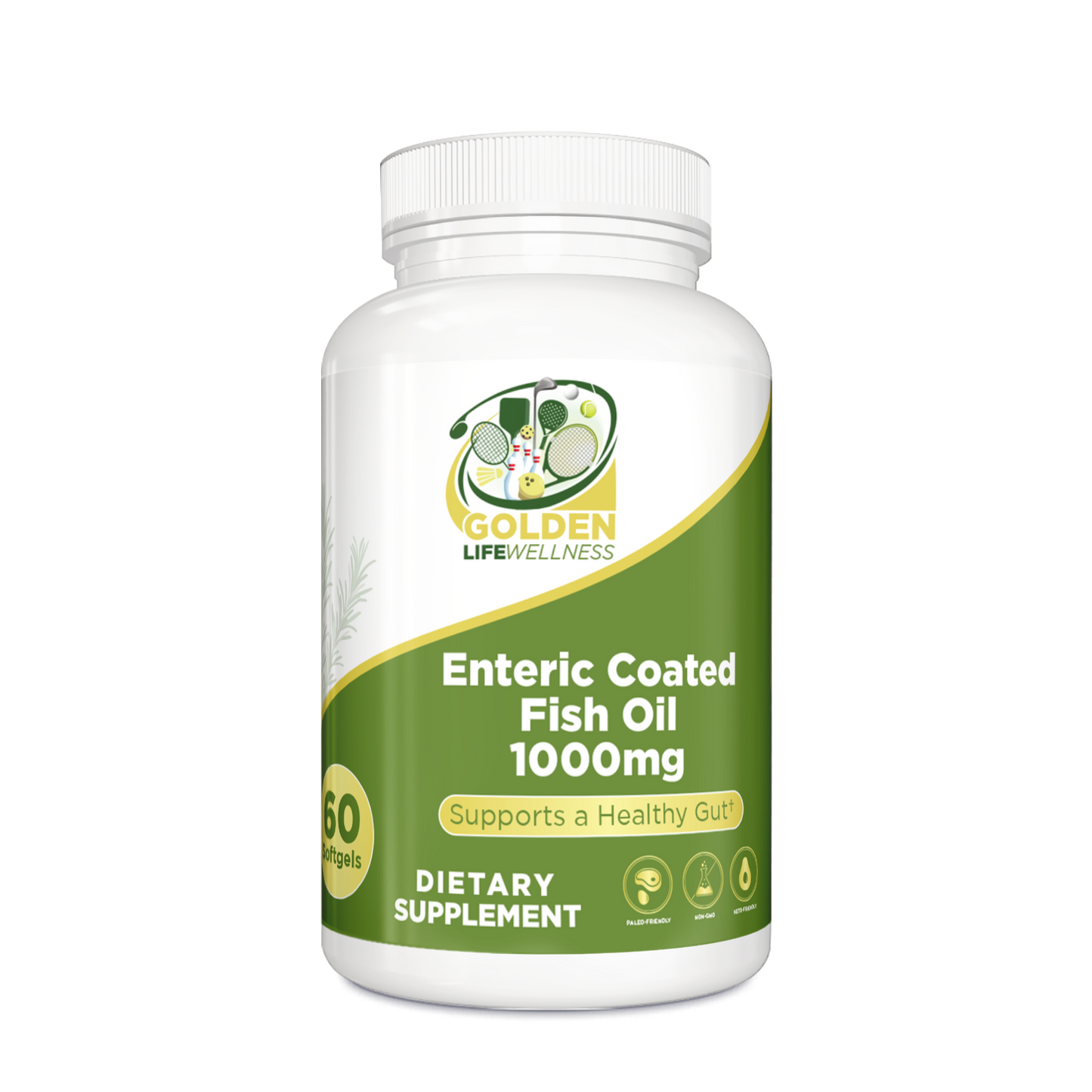 Enteric Coated Fish Oil 1000mg