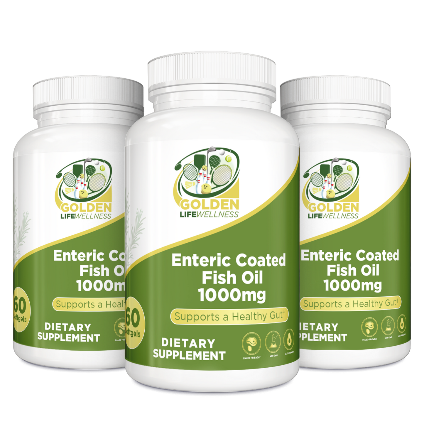 Enteric Coated Fish Oil 1000mg