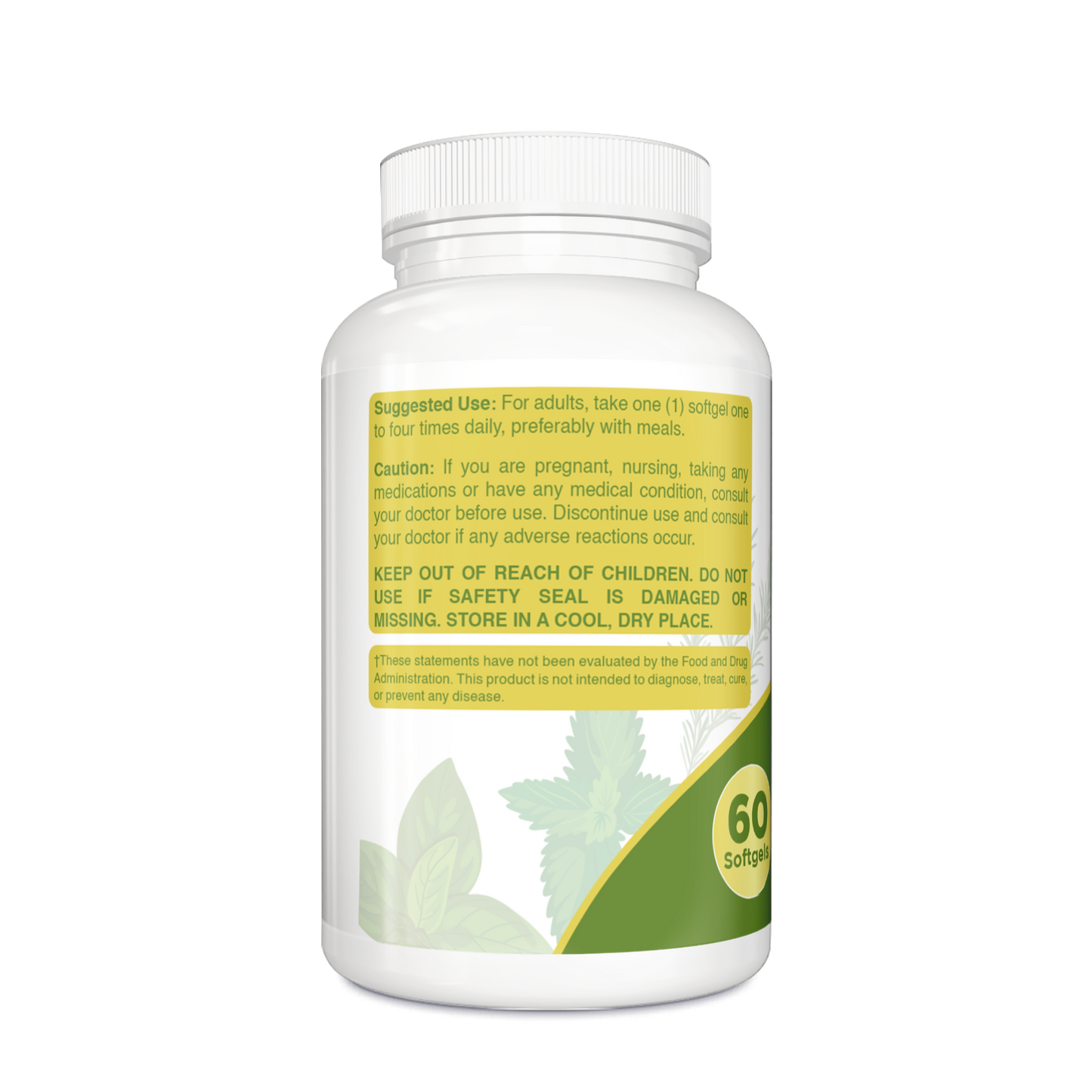 CoQ10 100mg White