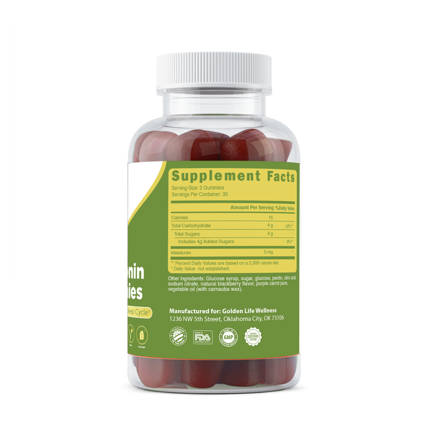 Melatonin 5mg Gummies